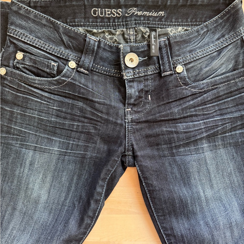 GUESS Women's Dark Wash Jeans